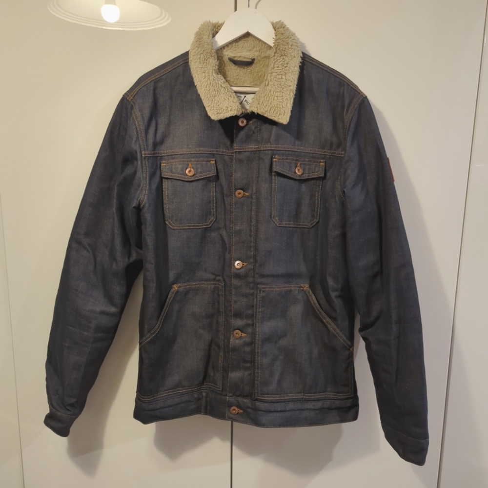 RVLT Denim Sherpa jacket XL